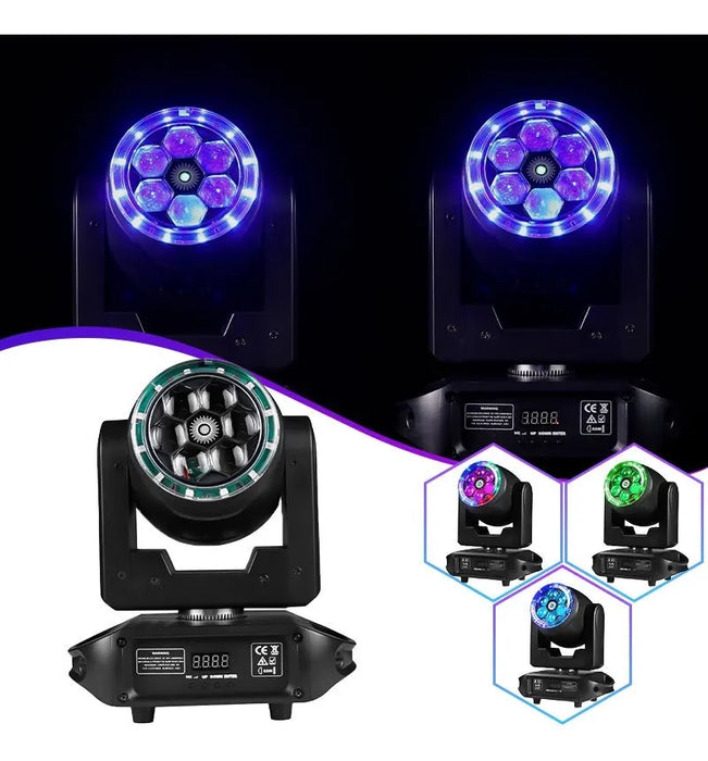 Luz De Escenario Láser Móvil Rgbw De 90w Con Rotación 360d GRADO A
