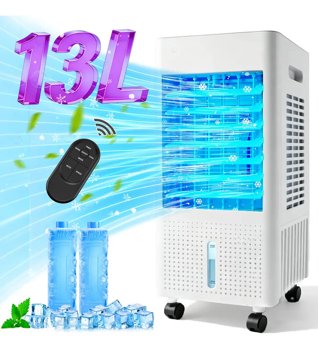 Ventilador Censtech 4 en 1 13L 70° 3 Velocidades Blanco Grado B