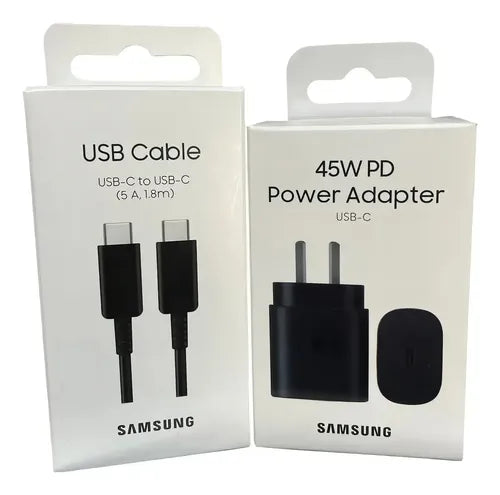 Tipo Cargador Rápido 45W Tipo C/C para Samsung GRADO B