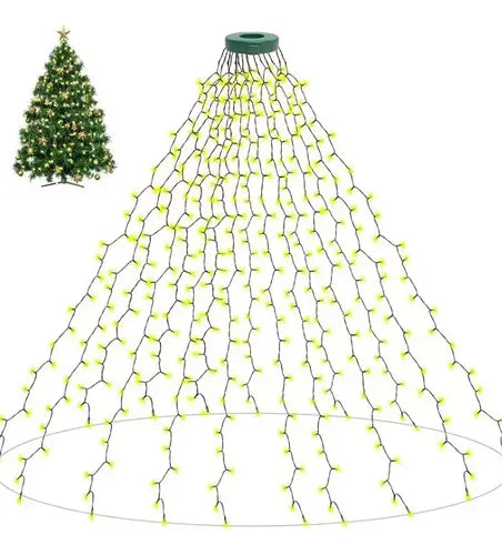 Cadena de Luces para Árbol de Navidad con 8 Modos 3M400 Luce | Grado B