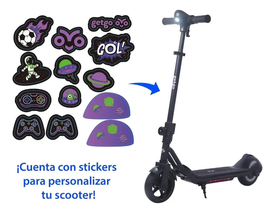 GETGO KIDSCOOTER PARA NIÑOS NEGRO GRADO B