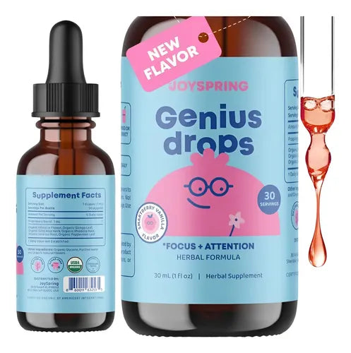 Genius Drops Oyspring Smartberry Sabor Vainilla y Frutilla | Grado B