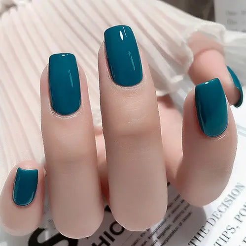 24 Uñas Postizas de Presión Modelo BT014 | Grado B