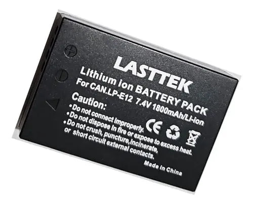 BATERIA LP-E12 KASTAR P/CANON 100D M M2 M10 M50 M100 M200