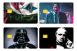 Sticker Cover Tarjeta Banco 4 Pz Calcomanía Juego | Grado B
