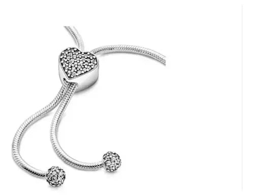 Brazalete Serpiente de Doble Capa para Mujer Color Plateado | Grado B