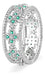 Anillo Calado para Mujer Color Plateado | Grado B