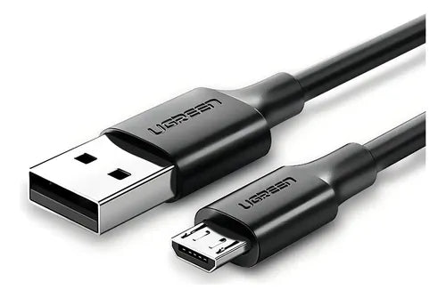 Cable USB a Micro USB Ugreen 480 Mbps de 1 m Color Negro | Grado B