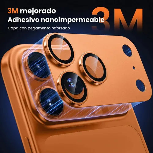 Protector de Lente Metálico HD para iPhone 17 Pro Max | Grado B
