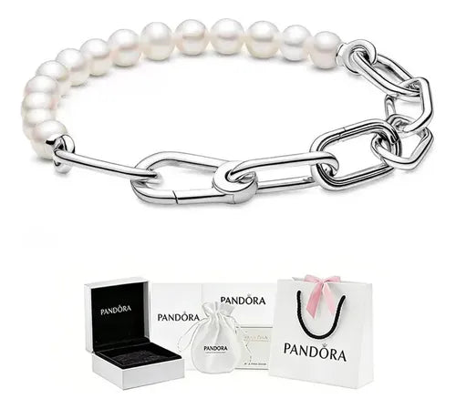 Pandora Me Pulsera 599694c01-3 Cuentas Y Eslabones