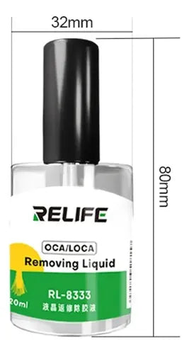 Removedor de Pegamento para Apertura de Display Relife | Grado B