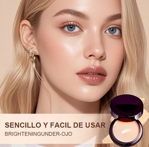 Corrector en Crema 3 en 1 de Máxima Cobertura con Pincel Tono Natural | Grado B