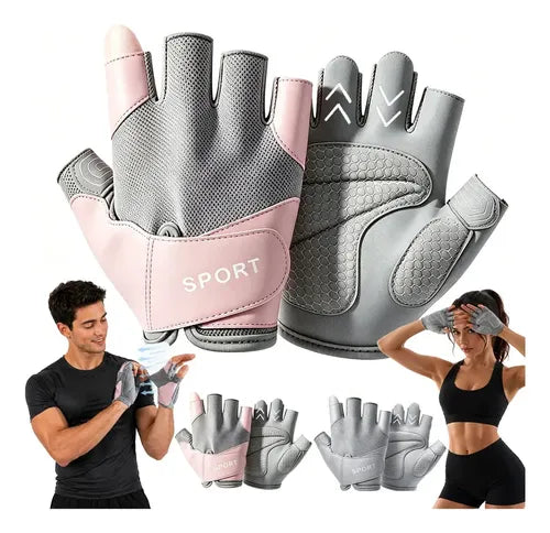 Guantes para Gimnasio y Levantamiento de Pesas Unisex | Grado B