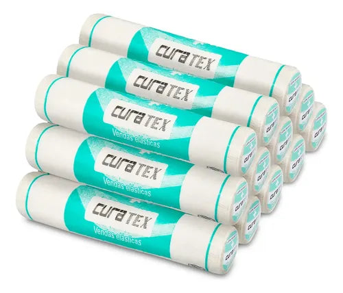 12 Vendas Elásticas Curatex de 30 cm de Ancho | Grado B