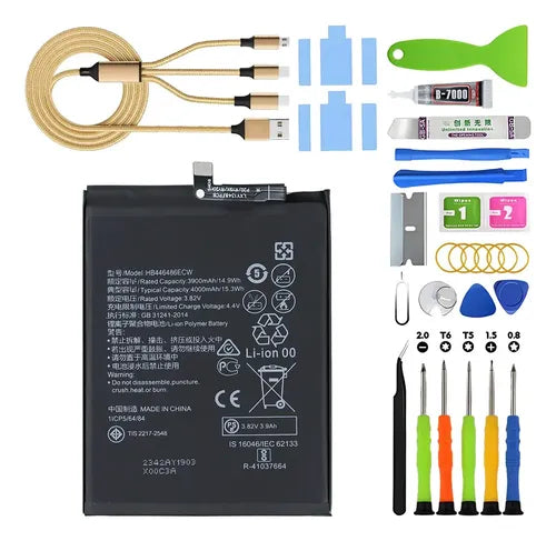 Batería HB446486ECW para Huawei Y9 Prime 2019 Y9S y 9X | Grado B