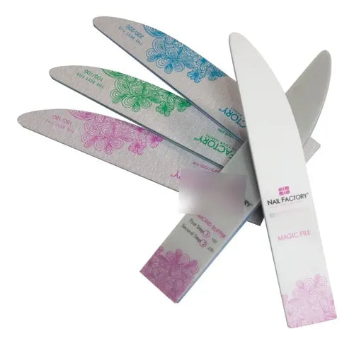 Pack de Limas Nail Factory en Rosa Azul o Verde a Elegir | Grado B