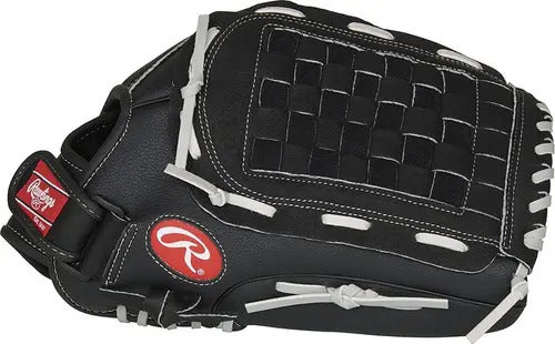 Rawlings | Guante de sóftbol Slowpitch RSB | Lanzamiento a la izquierda | 12 pulgadas - Red Basket GRADO A