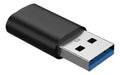 Adaptador USB C Macho a Hembra en Cruz CUJA97 Color Negro | Grado B