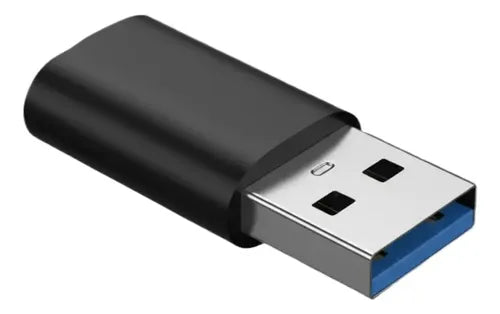 Adaptador USB C Macho a Hembra en Cruz CUJA97 Color Negro | Grado B