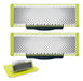 2piezas Repuesto Cuchilla para One Blade QP2724/26X/210X Verde | Grado B