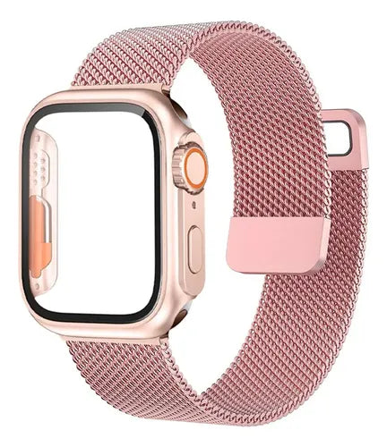 Funda y 2 Correas para Apple Watch Series 4 5 6 7 8 y SE | Grado B
