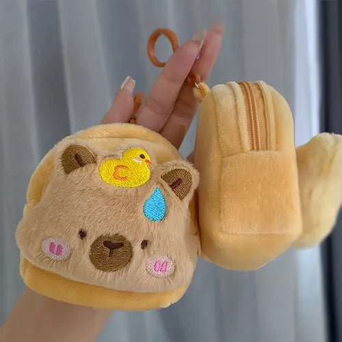 Colgante de Monedero de Felpa de Anime de Capybara | Grado B