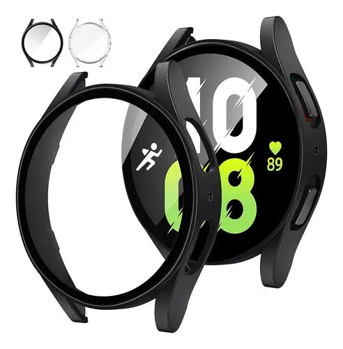 2 Piezas de Funda Protectora con Mica para Galaxy Watch 40 y 44 mm | Grado B