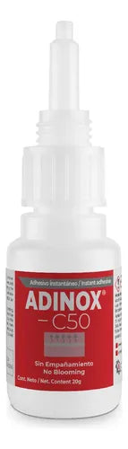Adhesivo Instantáneo Adinox C50 de Bajo Olor 20 g | Grado B