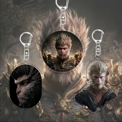 LLAVERO COLGANTE DE ACRÍLICO WUKONG | LLAVERO BLACK MYTH: WUKONG