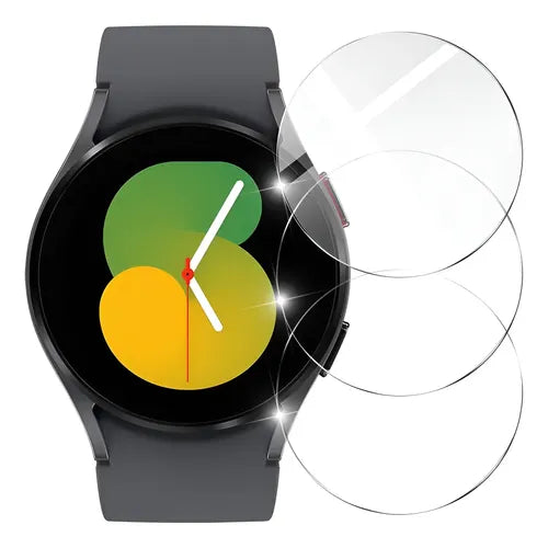 combo 3 micas d cristal templado premium para galaxy watch 6 25