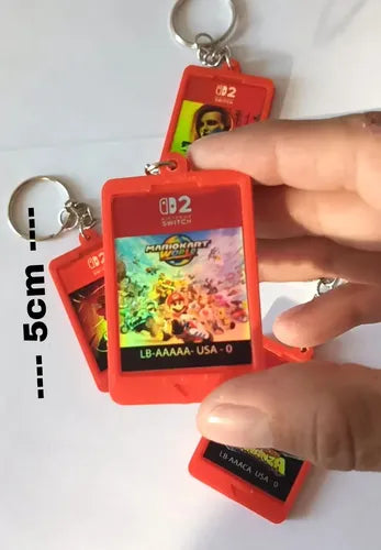 Llavero con Forma de Cartucho de Videojuego | Grado B