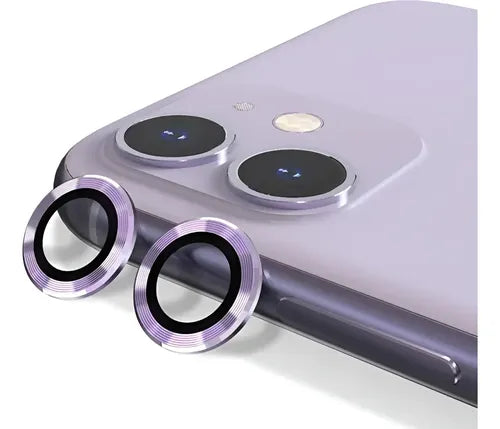 Protector Mica Lente Cámara para iPhone Individual Metal | Grado B