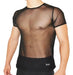 Playera de Manga Corta Transparente para Caballero | Grado B