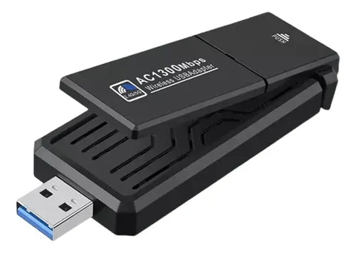 Adaptador Antena WiFi Inalámbrico USB 3.0 de 1300 Mbps Doble Banda | Grado B
