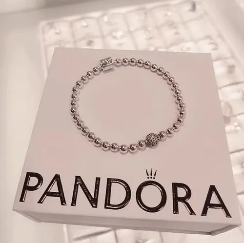 PULSERA DE CUENTAS CUENTAS SENCILLAS CON DENSAS 6