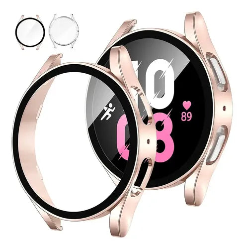 2pzs funda protector tpu mica para galaxy watch 4 5 40 44mm 2
