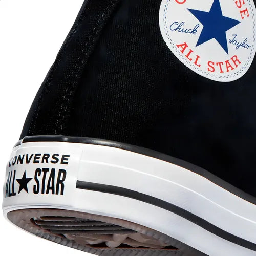 Converse All Star Chuck Taylor Classic High Top Unisex Negro Talla 22 MX | Grado A