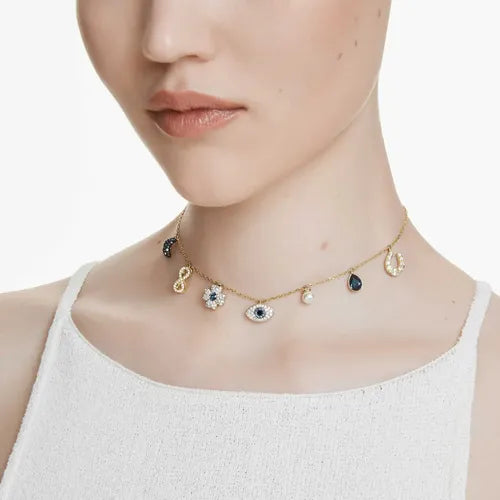 Collar con Colgante de Cristal Talla Única | Grado B