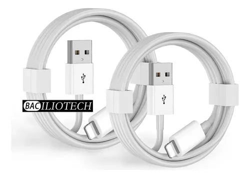 2M Cable para iPad iPhone 5 6 7 8 X Se 11 12 13 14 de Carga Rápida Conjunto | Grado B