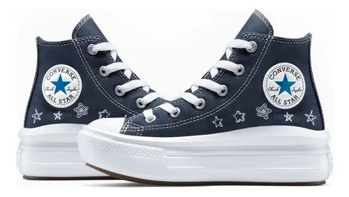 Tenis Converse Chuck Taylor All Star Move Plataforma Talla 20 MX | Grado A