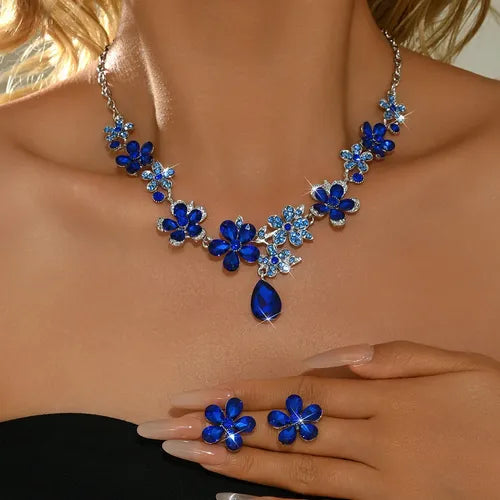 Collar Brillante con Cristales para Mujer | Grado B