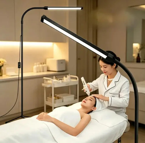 Lámpara LED de Pie para Extensión de Pestañas Ajustable | Grado B