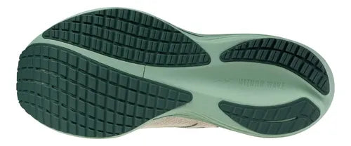 Tenis Mizuno Wave Rider 29 Hombre Blanco Liso Talla 26 MX | Grado A