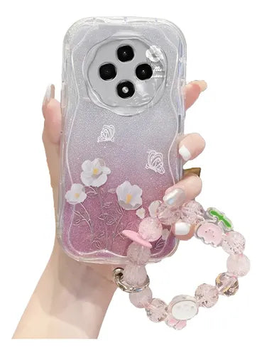 Funda Para Oppo De Silicona + Correas