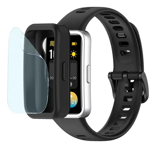 3 Correas para Huawei Band 9 y 8 de Nylon y Silicona con Funda | Grado B