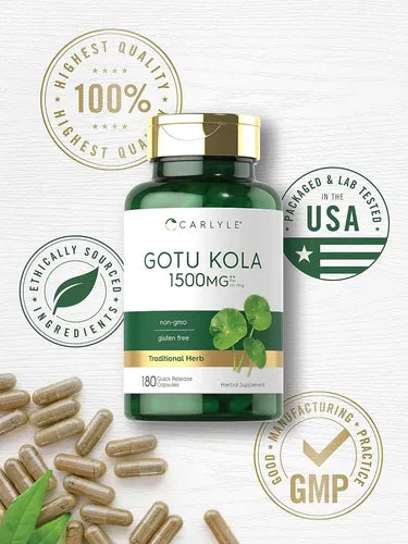 Suplemento Gotu Kola Carlyle | Grado B