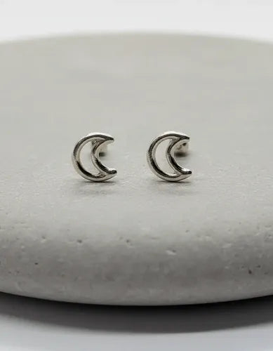 Aretes de Diseño Geométrico Color Plateado | Grado B