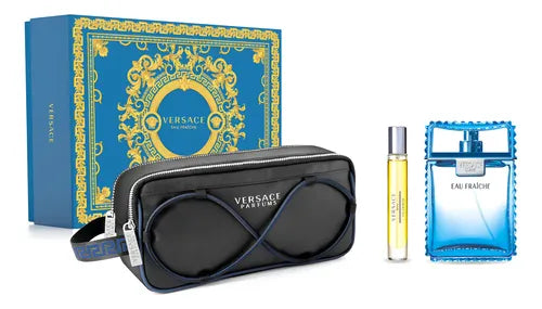 Set 3 Piezas Versace Eau Fraiche para Hombre de Versace EDT | Grado B