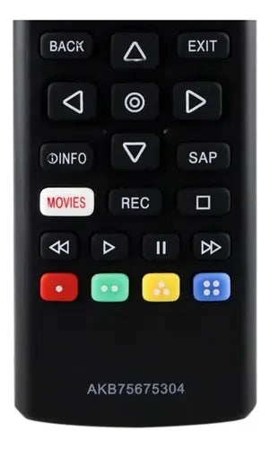 Control Compatible con LG AKB75675304 Smart TV Netflix Prime | Grado B