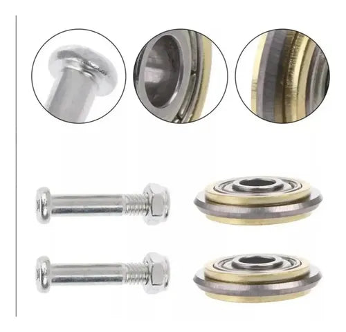 2 Ruedas de Corte de Repuesto para Cortadora de Azulejos 22 x 6 mm | Grado B